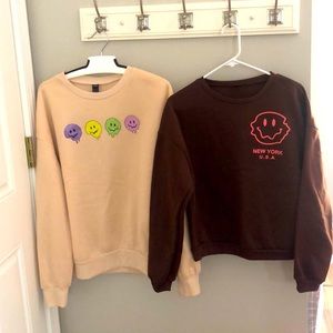 2 shein sweatshirts